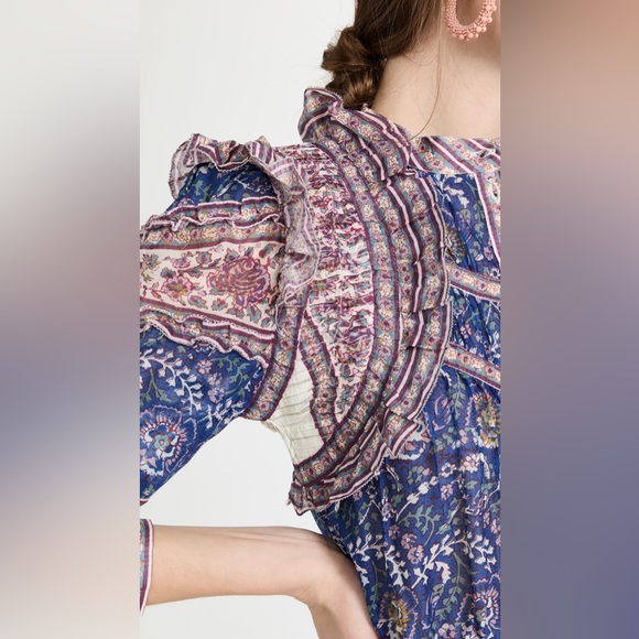 NWT Sea Rosita Border Long Sleeve Romper Size 6 - Picture 5 of 8